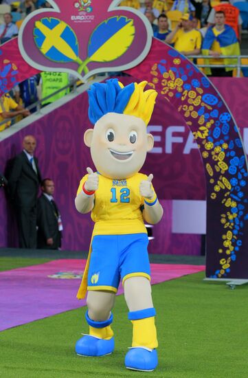 Football Euro 2012. Ukraine vs. Sweden