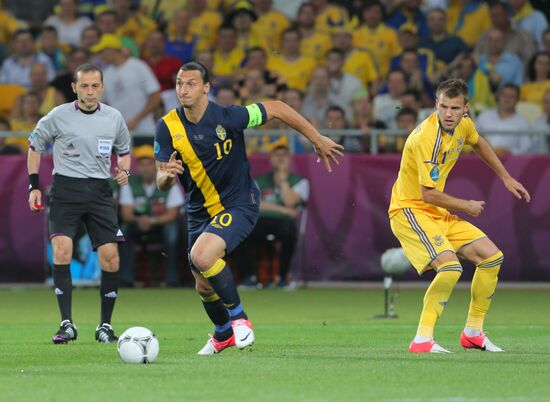 UEFA Euro 2012. Ukraine vs. Sweden