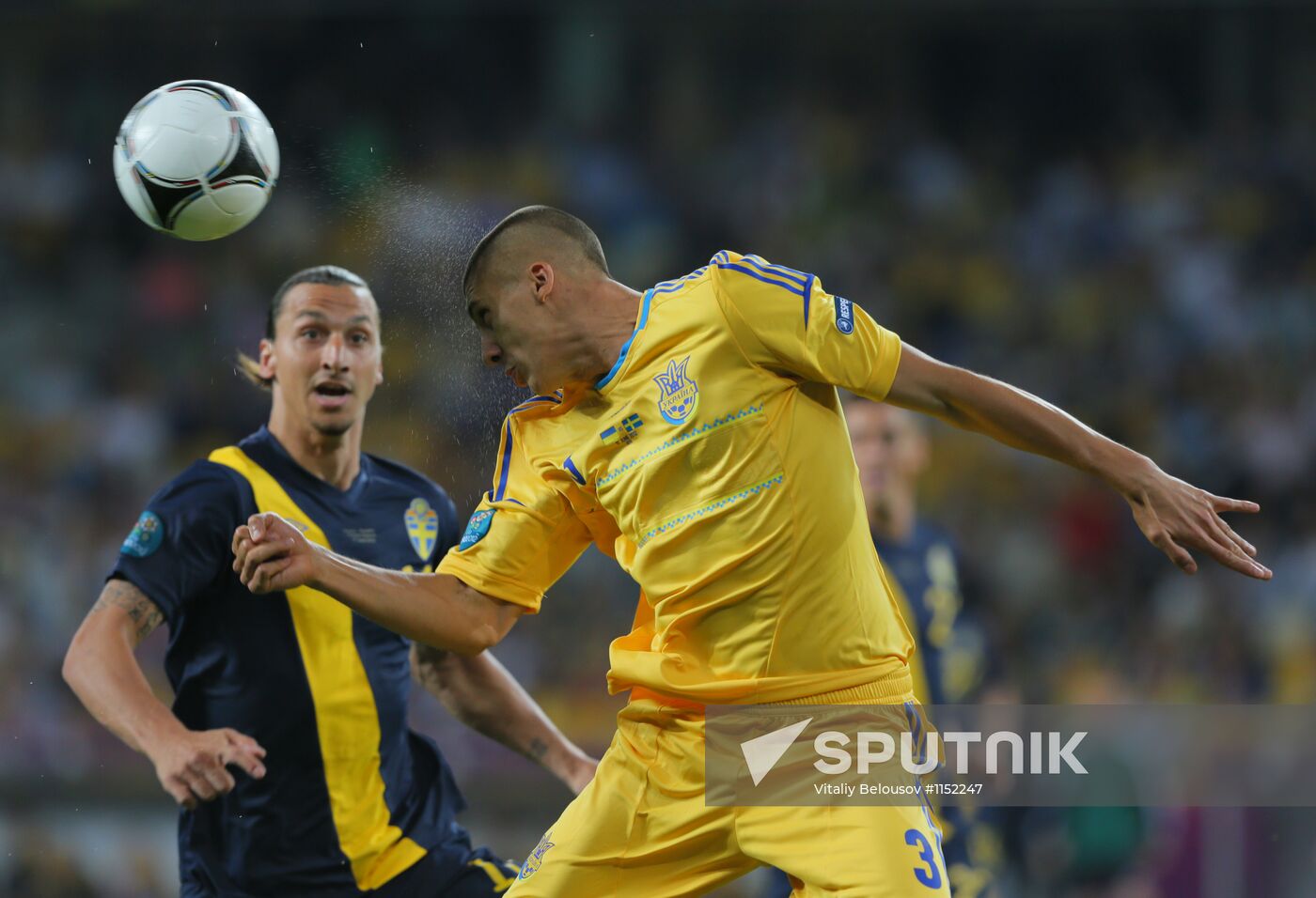 UEFA Euro 2012. Ukraine vs. Sweden
