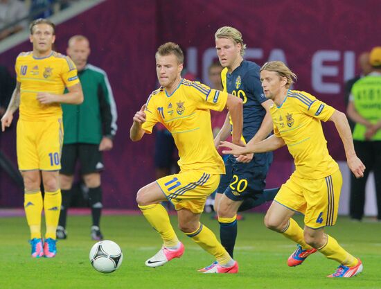 UEFA Euro 2012. Ukraine vs. Sweden