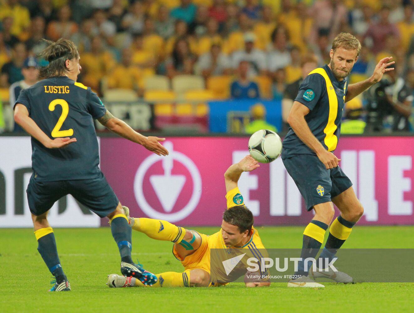 UEFA Euro 2012. Ukraine vs. Sweden