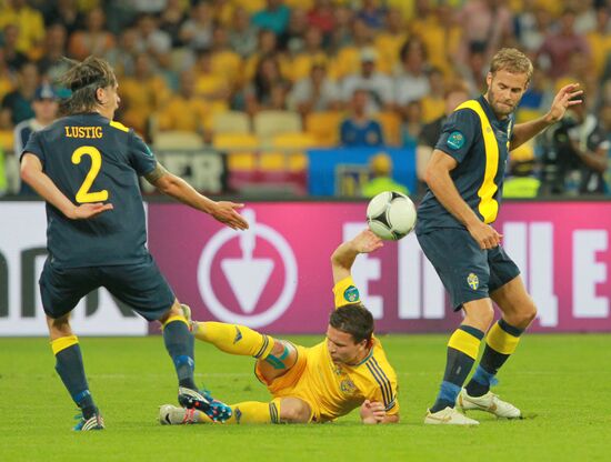 UEFA Euro 2012. Ukraine vs. Sweden