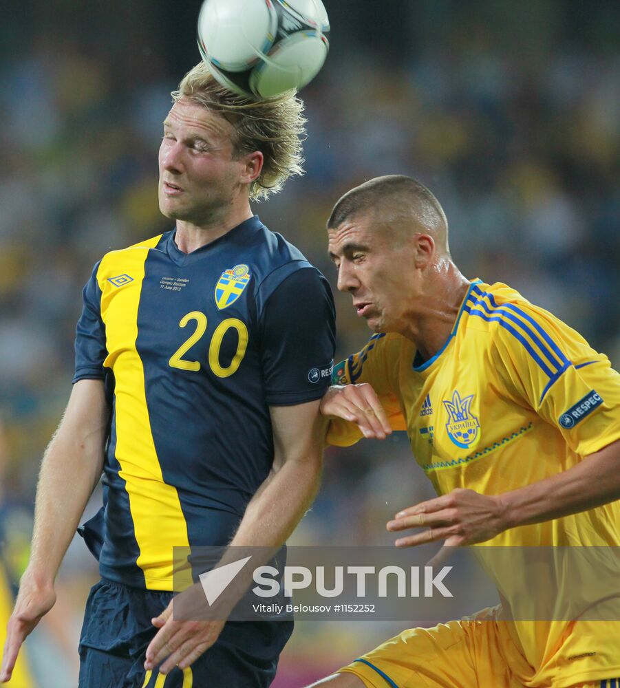 UEFA Euro 2012. Ukraine vs. Sweden