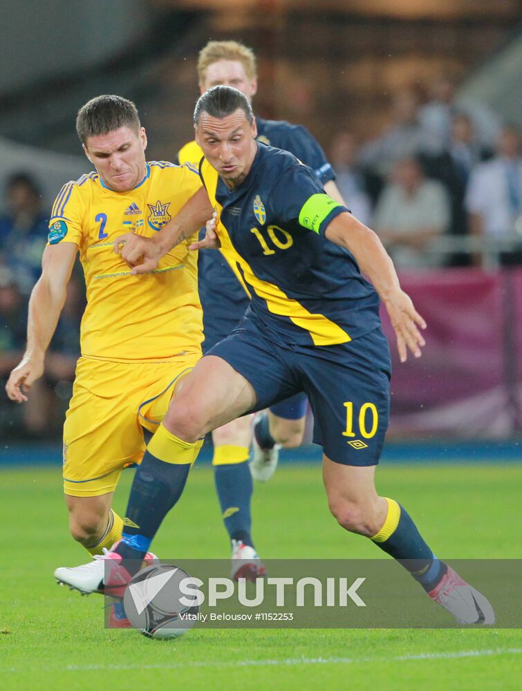 UEFA Euro 2012. Ukraine vs. Sweden