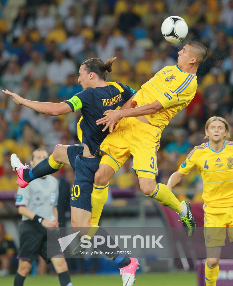 UEFA Euro 2012. Ukraine vs. Sweden