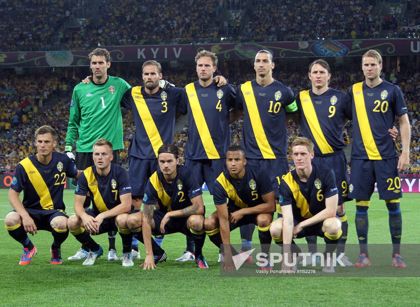 UEFA Euro 2012. Ukraine vs. Sweden