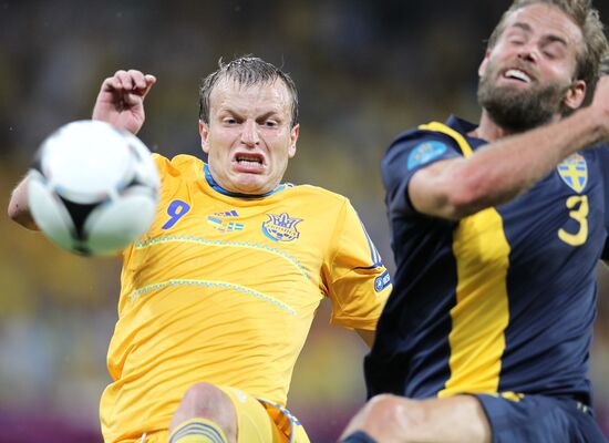 Football Euro 2012. Ukraine vs. Sweden