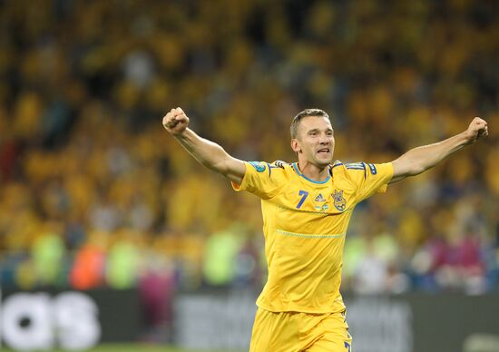 Football. Euro 2012. Ukraine vs. Sweden