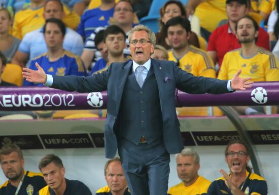 Football Euro 2012. Ukraine vs. Sweden