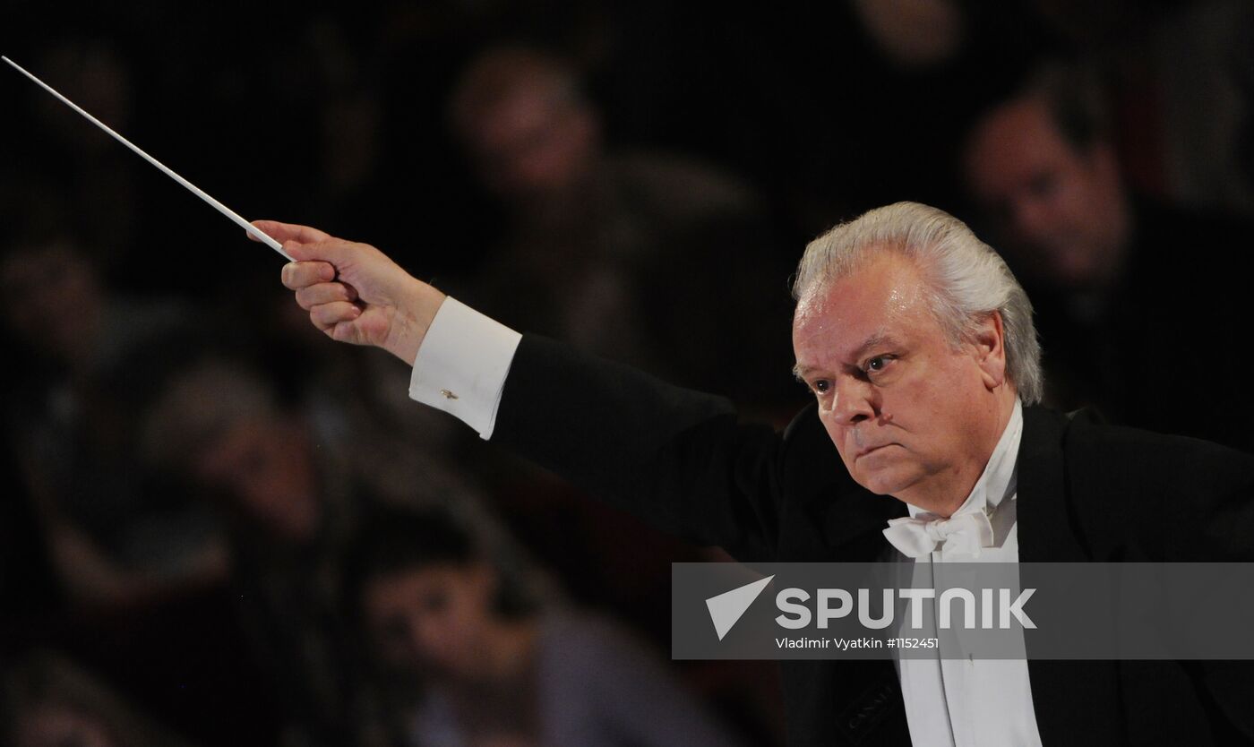Moscow Philharmonic Orchestra concert conducted by Yury Simonov