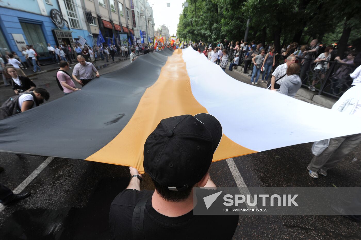 March of Millions opposition rally in Moscow