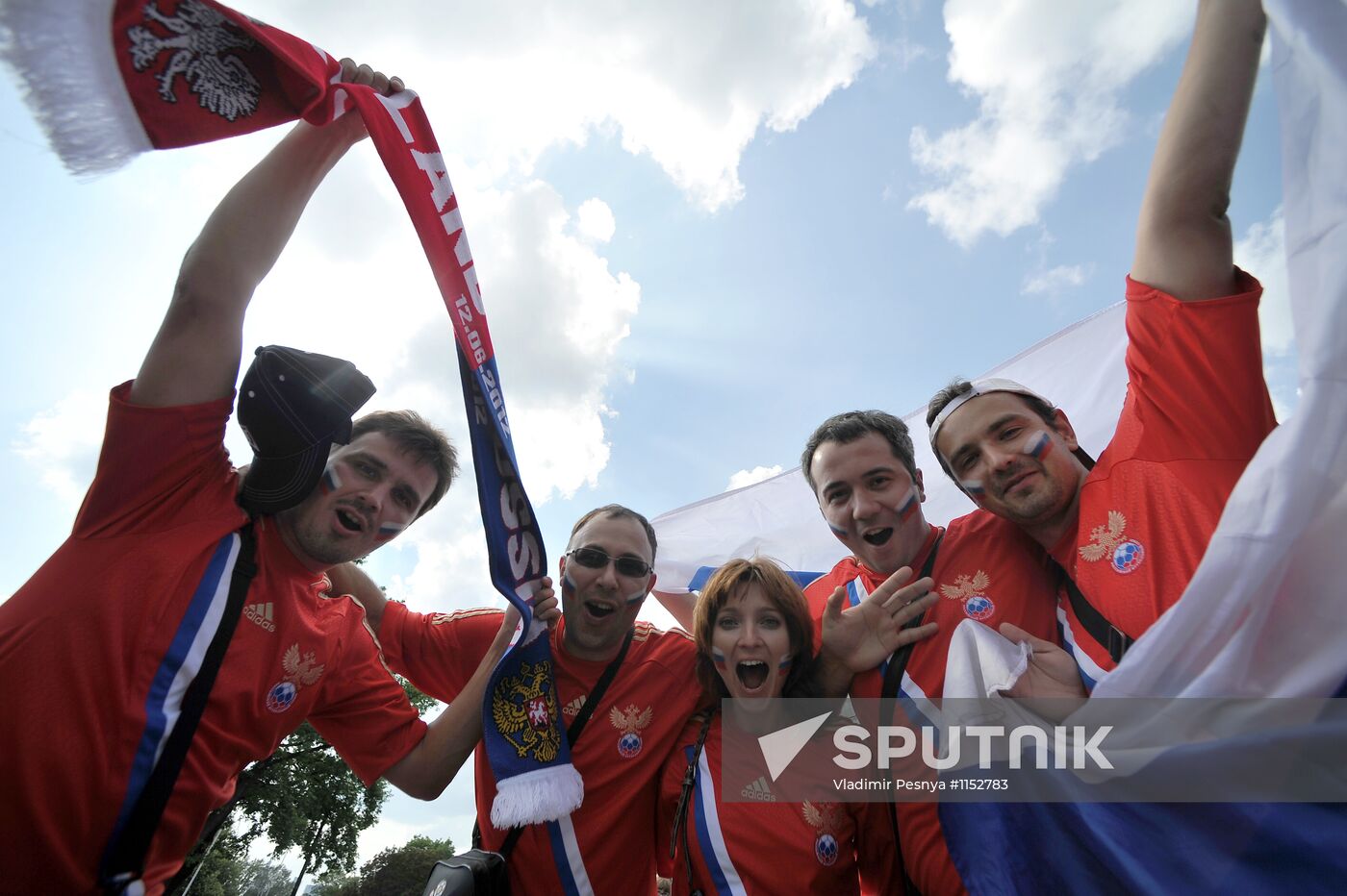Football. Euro 2012. Poland vs. Russia