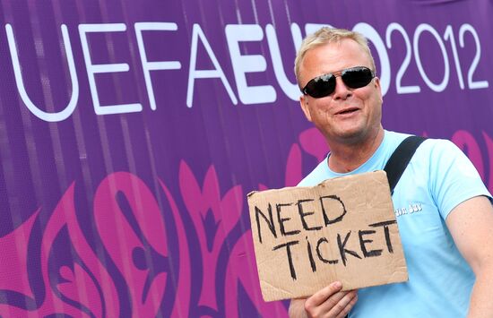Football. Euro 2012. Poland vs. Russia