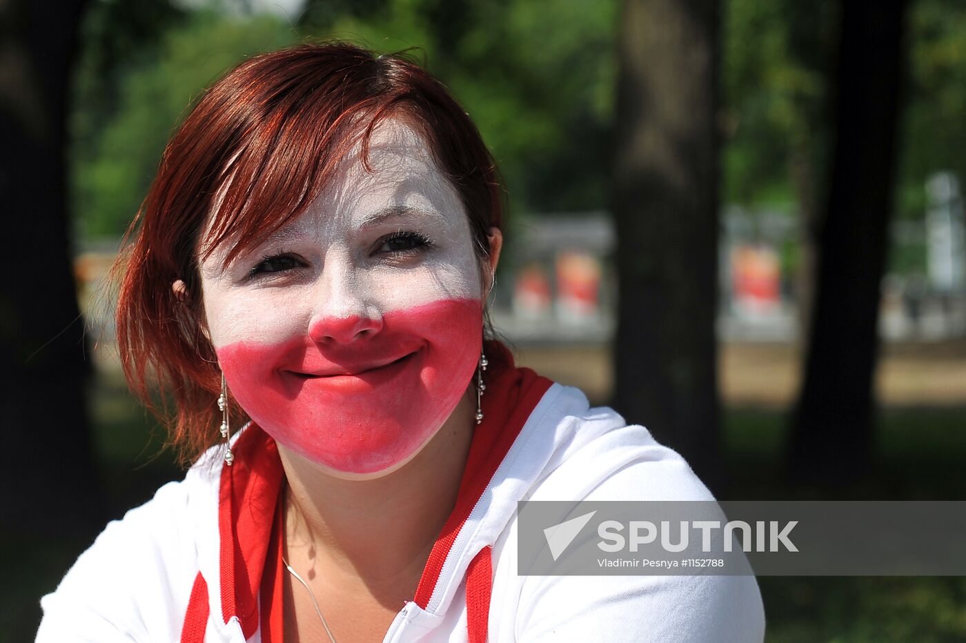 Football. Euro 2012. Poland vs. Russia