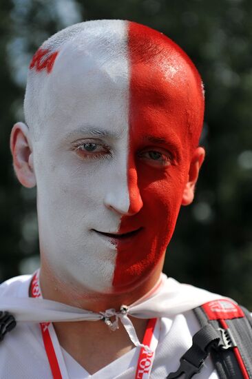 Football. Euro 2012. Poland vs. Russia