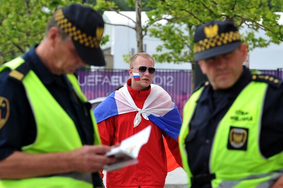 Football. Euro 2012. Poland vs. Russia