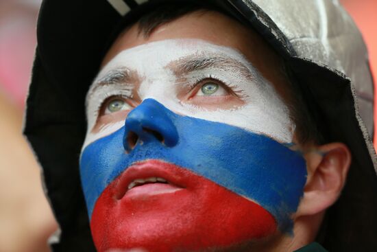 Football Euro 2012. Poland vs. Russia
