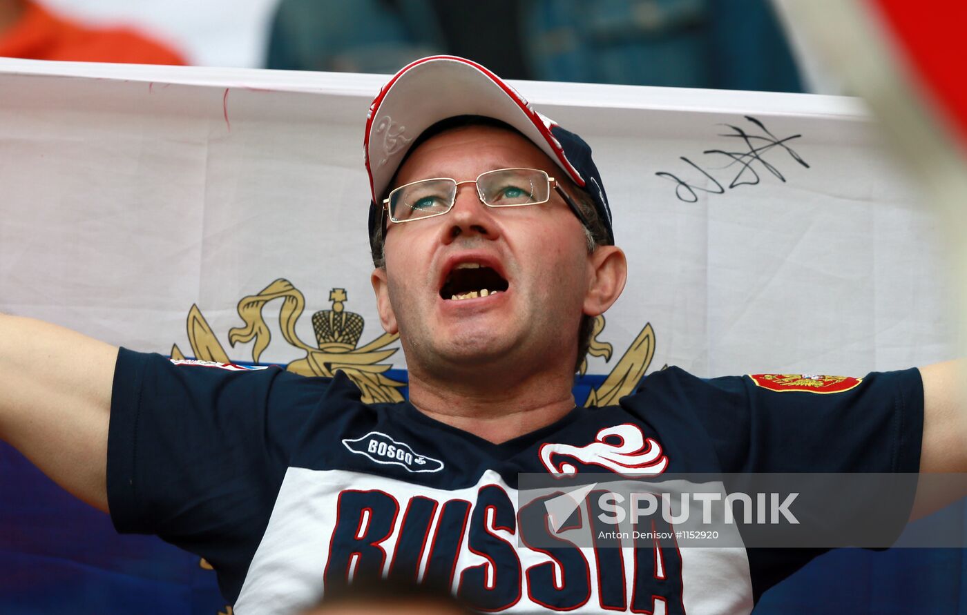 Football Euro 2012. Poland vs. Russia