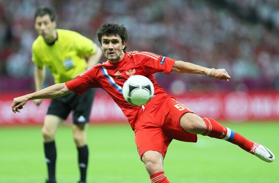 Football Euro 2012. Poland vs. Russia