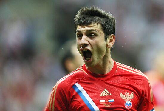 Football Euro 2012. Poland vs. Russia