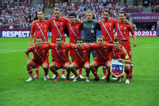 Football Euro 2012. Poland vs. Russia