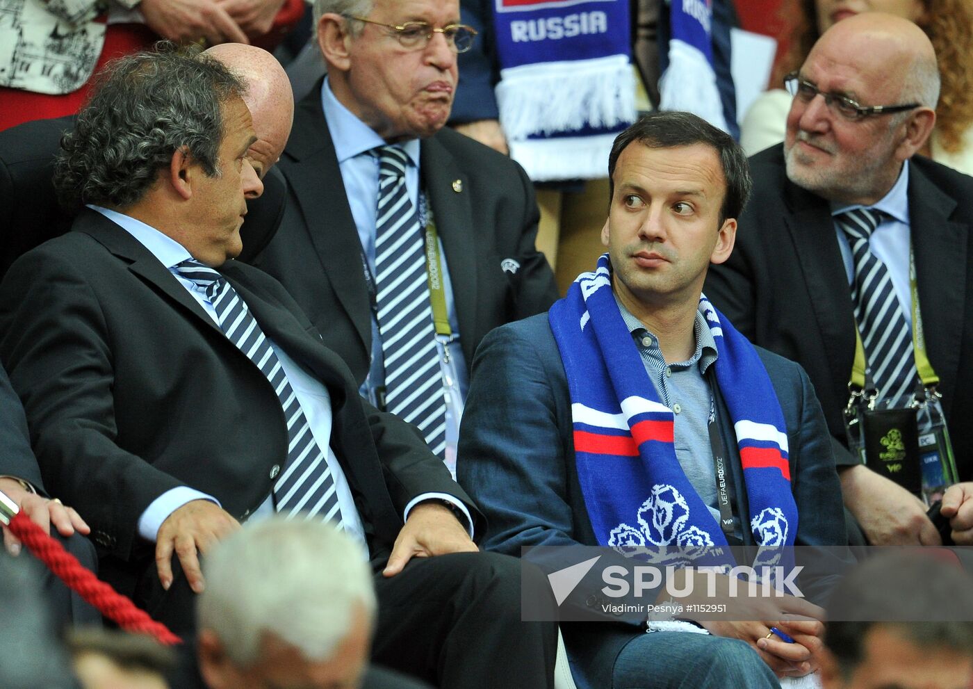 Football Euro 2012. Poland vs. Russia