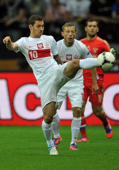 Football Euro 2012. Poland vs. Russia