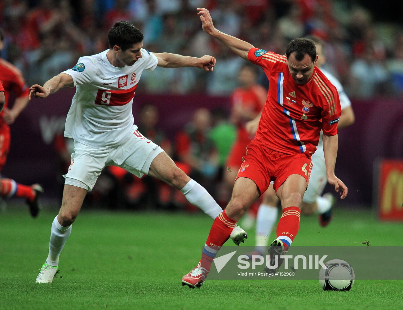 Football. Euro 2012. Poland vs. Russia