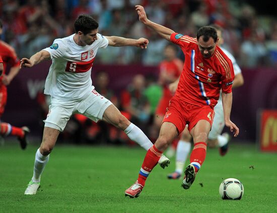Football. Euro 2012. Poland vs. Russia