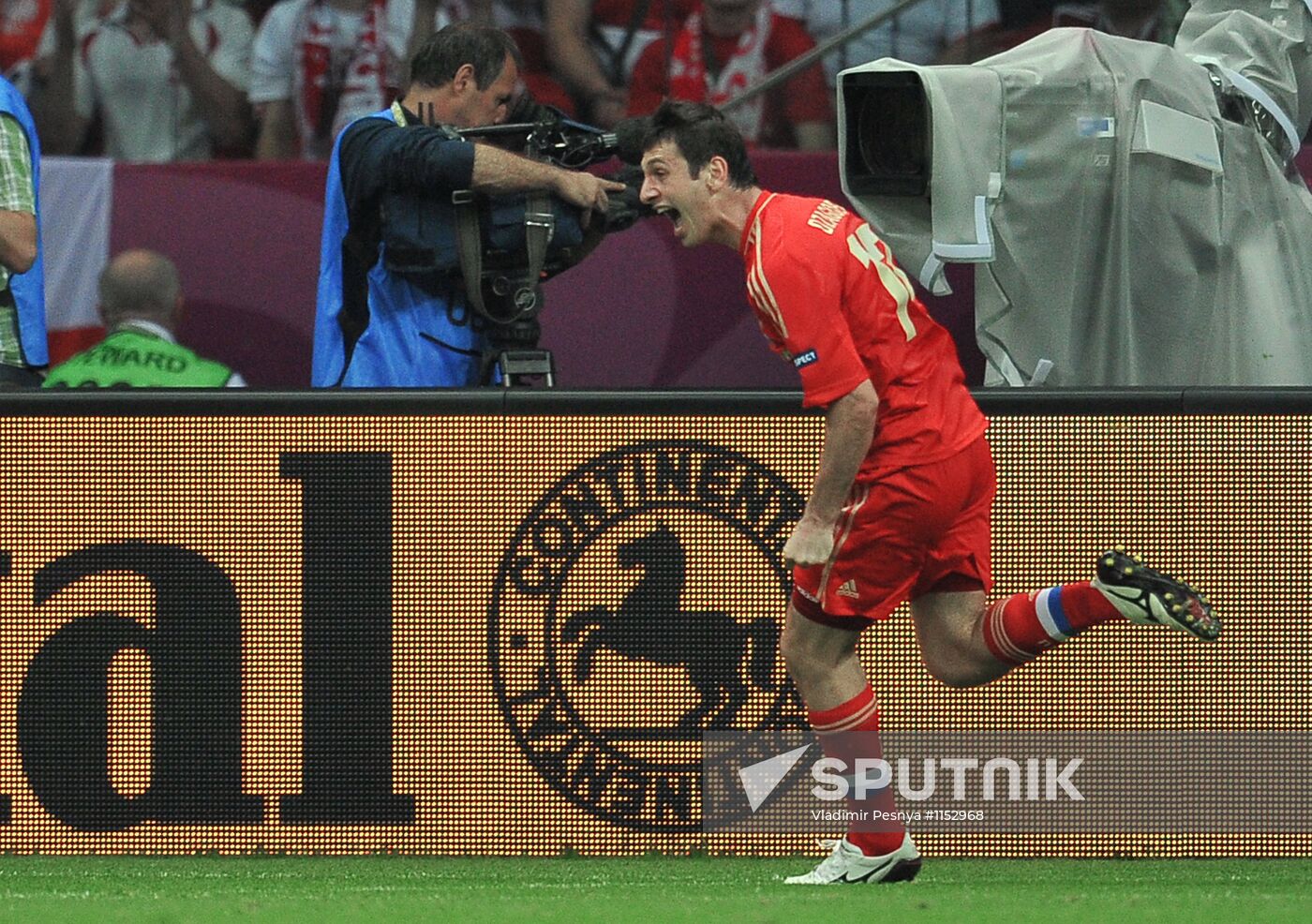 Football Euro 2012. Poland vs. Russia