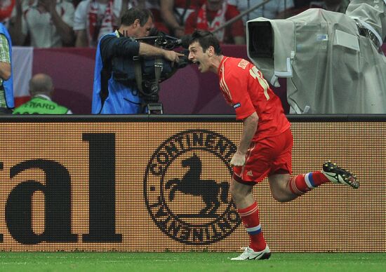 Football Euro 2012. Poland vs. Russia
