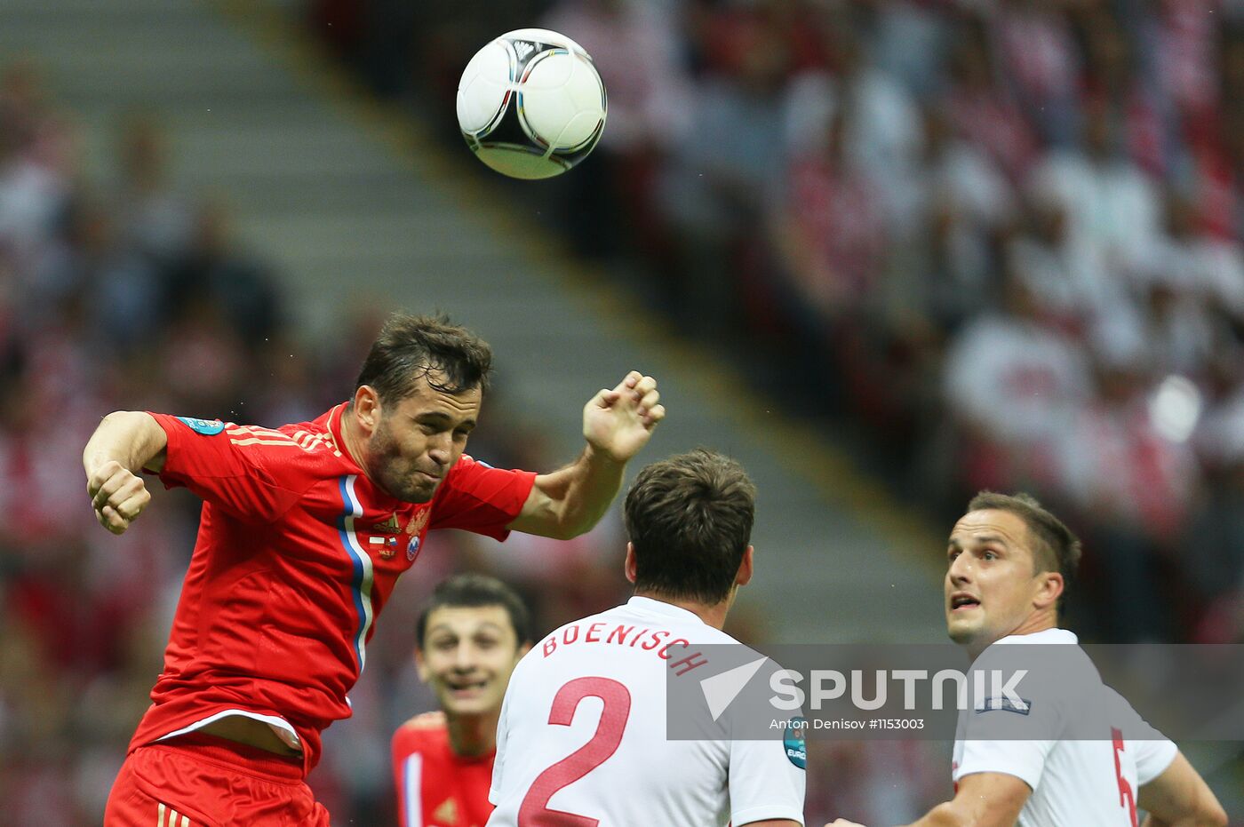 Football Euro 2012. Poland vs. Russia