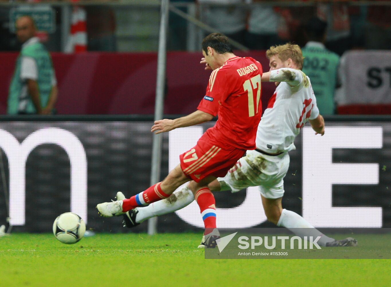 Football Euro 2012. Poland vs. Russia