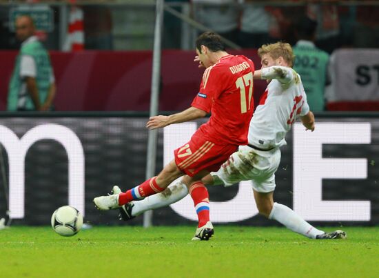 Football Euro 2012. Poland vs. Russia