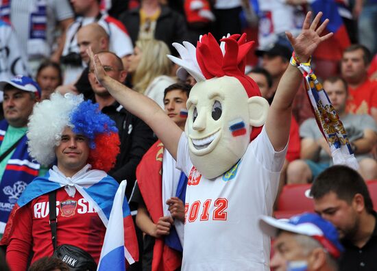 Football Euro 2012. Poland vs. Russia