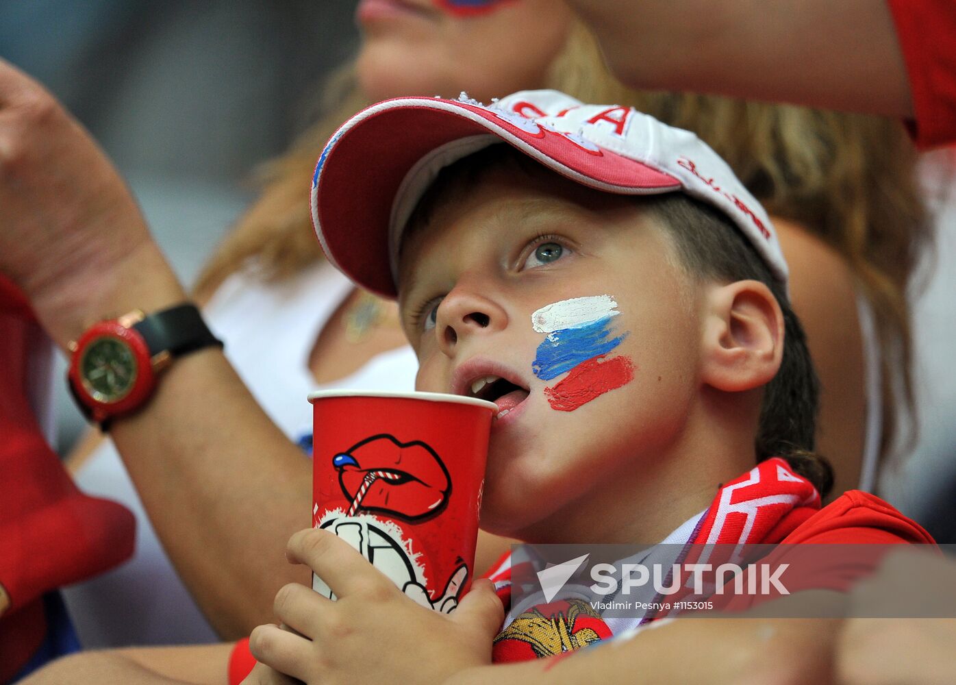 Football Euro 2012. Poland vs. Russia