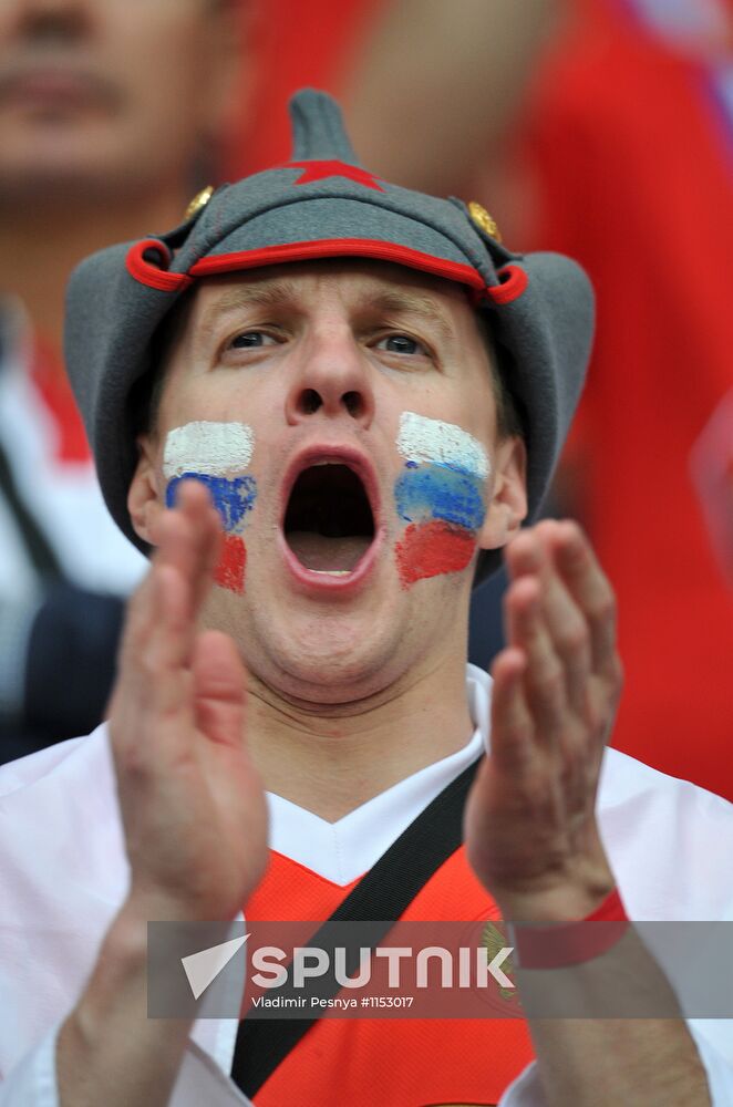 Football Euro 2012. Poland vs. Russia