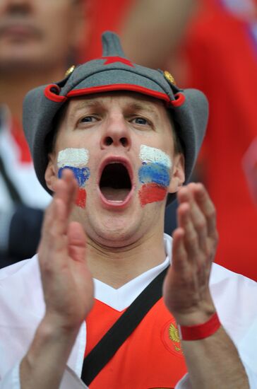 Football Euro 2012. Poland vs. Russia