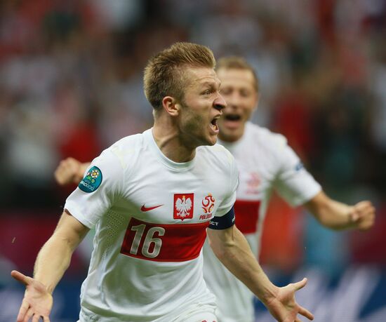 Football Euro 2012. Poland vs. Russia