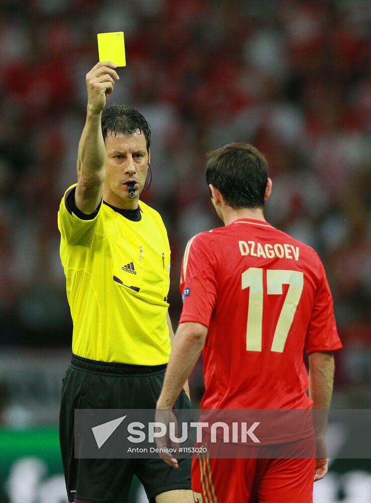 Football Euro 2012. Poland vs. Russia