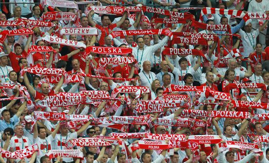 Football. Euro 2012. Poland vs. Russia