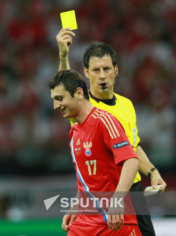 Football. Euro 2012. Poland vs. Russia