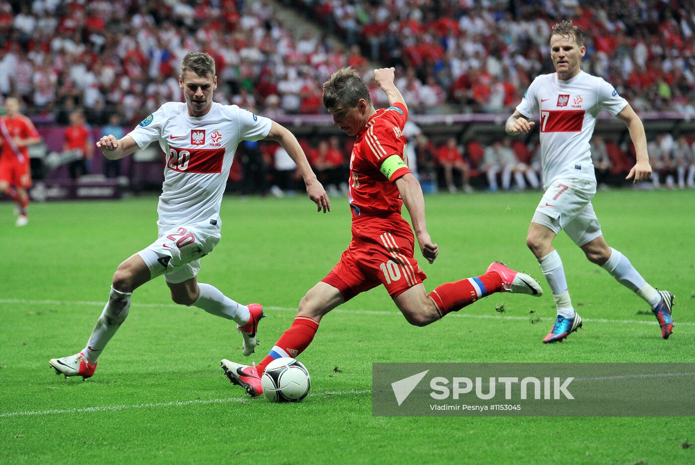 Football. Euro 2012. Poland vs. Russia