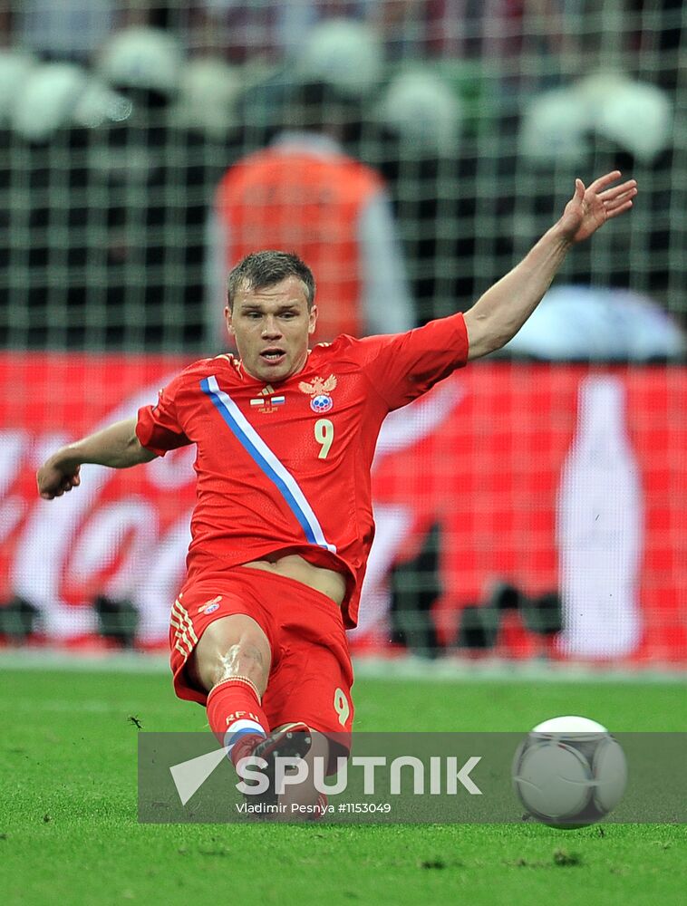 Football Euro 2012. Match Poland vs. Russia