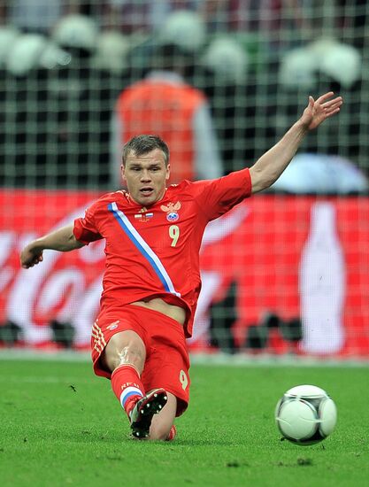 Football Euro 2012. Match Poland vs. Russia