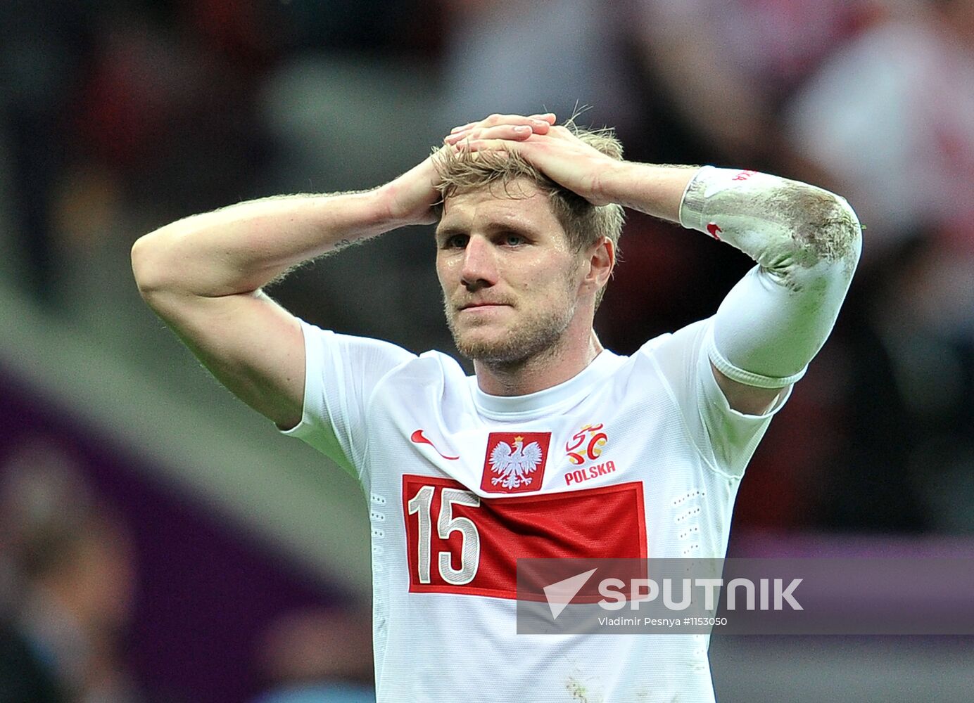 Football Euro 2012. Match Poland vs. Russia