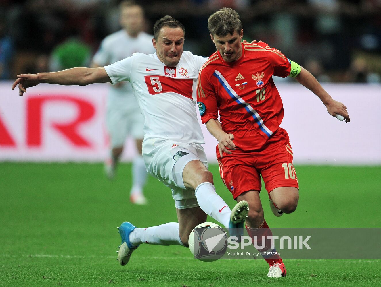 Football Euro 2012. Match Poland vs. Russia