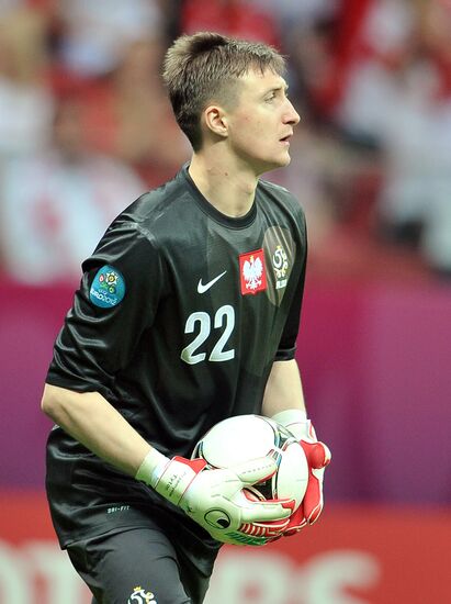 Football Euro 2012. Match Poland vs. Russia