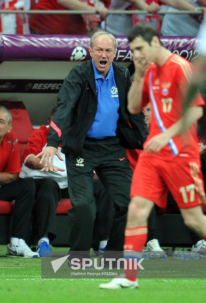 Football. Euro 2012. Poland vs. Russia