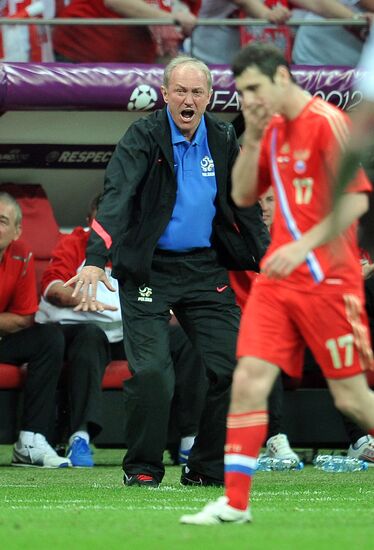 Football. Euro 2012. Poland vs. Russia